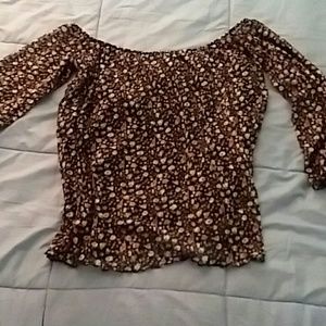 Off the shoulders top